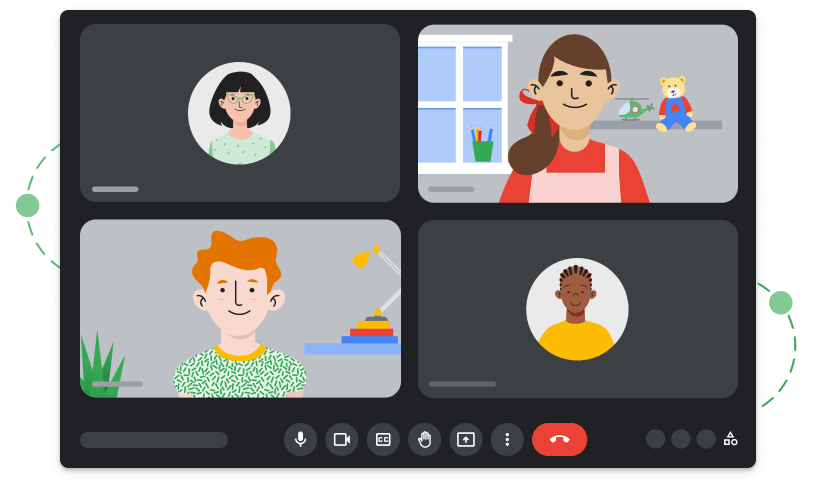 Google Meet videoconferencing platform