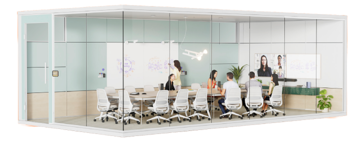 Collaboration Spaces with Newtech Group's Signature Rooms