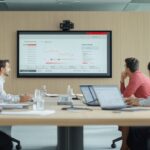 Sala segura de videoconferencia en banca con tecnolog&iacute;a Newtech