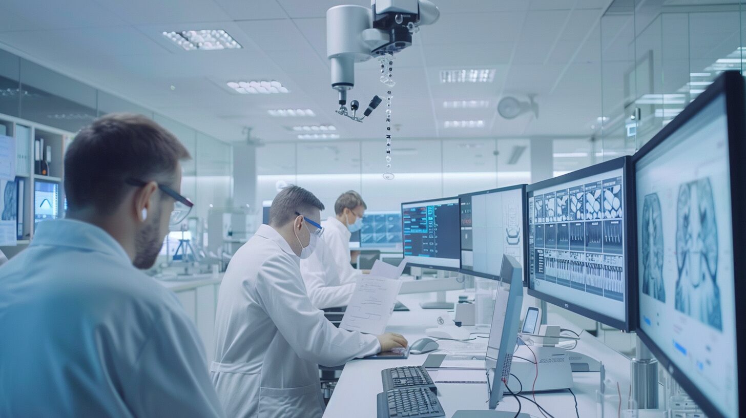 laboratorio conectado para telemedicina y colaboración clínica