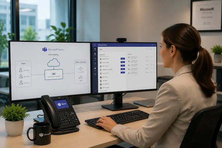 Microsoft Teams SBC Management for Direct Routing