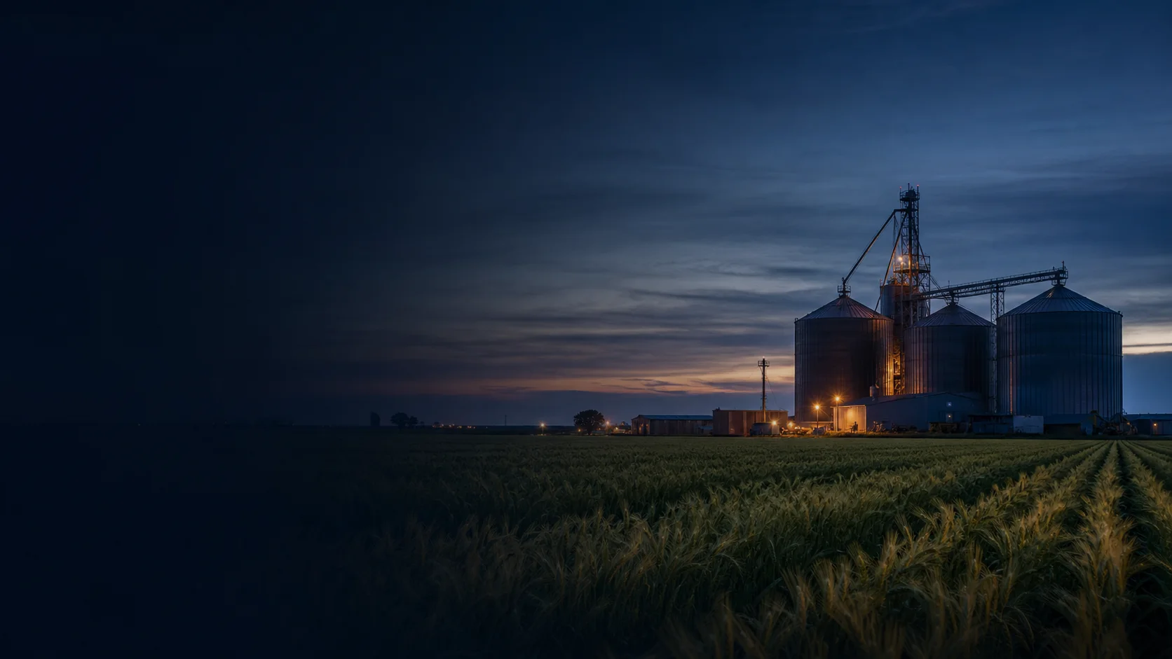 Operación agroindustrial en campo